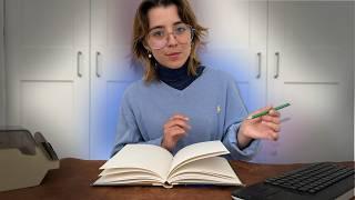 POV: You visit the Calm Museum Library | ASMR, Soft Spoken, writting, typing, paper turning