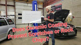 Does ceramic coating PREVENT scratches or rock chips?