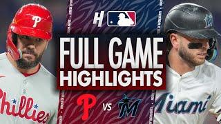 Philadelphia Phillies vs Miami Marlins - FULL GAME HIGHLIGHTS | June 19, 2025 MLB Season