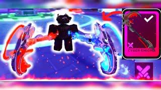 How to get Dual Swords in DEATH BALL || Obtaining DUAL CYBER ENIGMA and Showcasing ||