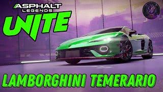 Asphalt Legends Unite открыл Lamborghini Temerario (Android)