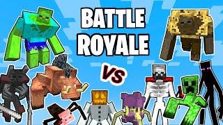 Battle Royale in Minecraft | Mutant Beasts and More Mutants in Minecraft