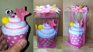 DIY Souvenir | Cupcake Towel | Baptism Giveaways | Souvenir Ideas | Crafts