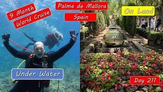 Palma de Mallorca Spain Tour Under Water and On Land