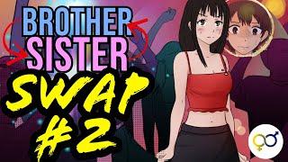 Brother x Sister Body Swap PART 2 | Dub Comic