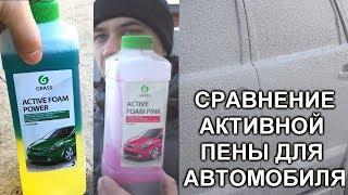 Тест моющих средств для автомобиля Grass - POWER & PINK