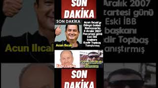 #magazin KadirTopbaş acun Ilıcalı'yı 3 Aralık 2007 tarihinde dünya ünlüsü Ramazanla tanıştırmış sndk