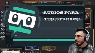 COMO TENER COMANDOS DE AUDIO EN TU STREAM (YOUTUBE-TWITCH)