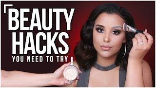 5 LIFE CHANGING BEAUTY HACKS EVERY GIRL NEEDS TO TRY! |  MakeupByAmarie