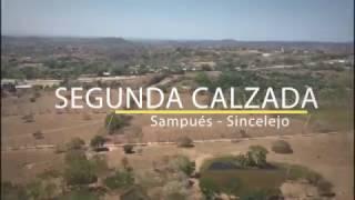 Así es la segunda calzada de la vía Sampués-Sincelejo