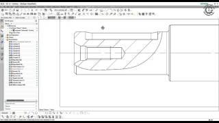 Break-out section view in Siemens PLM NX 10 #2