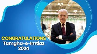 Dr. Rashid Naeem Siddiqui Consultant Pulmonologist has been honored with the Tamgha-e-Imtiaz