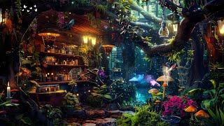 Fantasy Fairy Exotic Plant Shop Enchanted Flute Music w/ Nature | Sleep Fast & Stabilize Your Mood