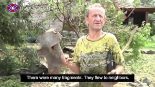 shelling of Petrovskiy district 29 June 1026