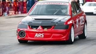 Mitsubishi Lancer Evolution ARS (1/4 mile 9.734 sec.; 1 mile 23.911 sec.)