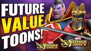 DON'T SKIP THESE! Top 10 Plug and Play Toons to Use Anywhere! | Marvel Strike Force