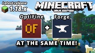 Minecraft Java 1.18.2 Use OptiFine & Forge At Same Time (No OptiForge) (New OptiFine Update!)