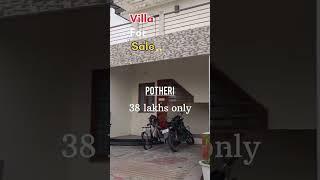 Individual Villa for sale | 38L |from Potheri Railway Station 3 km only 2BHK house