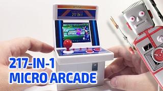 217-IN-1 MICRO ARCADE MACHINE by Snappi Working Miniature