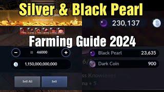 Black Desert Mobile How To Get Lots Of Silver & Black Pearls in 2024?!