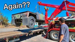 I bought the CHEAPEST military trailer at the auction!