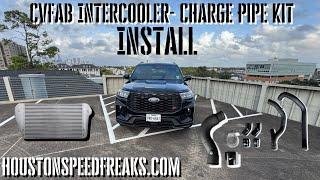 2025 Explorer ST CVFab Intercooler And Charge Pipe Kit Install