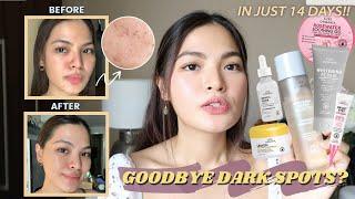 Luxe Organix Whitening Repair Skincare Routine for 14 DAYS! Goodbye Dark Spots?! • Joselle Alandy