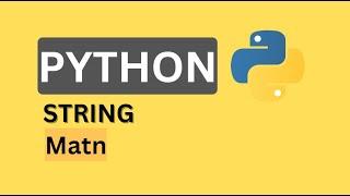 Python matnlar (strings)