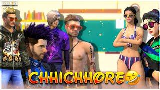 CHHICHHORE || THE BAD BOYS || FREE FIRE MOST FUNNIEST MOVIE EVER || RISHI GAMING