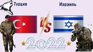 Турция VS Израиль  Армия 2022 Сравнение военной мощи