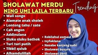 SHOLAWAT TERBARU FULL ALBUM NING UMI LAILA 2024 ( VIDEO VERSION ) .