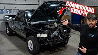 CUMMINS ENGINE SWAP is HAPPENING!!! 2nd Gen Cummins Goes NEXT LEVEL!!!