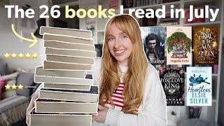 The 26+ books I read in July  July reading wrap up