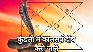 Jyotish Shastra Chaturdash Adhyay - Kundli me kaal sarp dosh kese jaane #jyotish #jyotishshastra