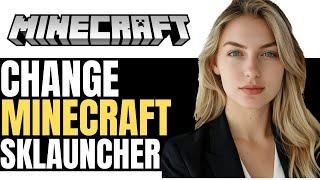 NEW! HOW TO CHANGE MINECRAFT SKIN IN SKLAUNCHER 2024 - (FULL GUIDE)