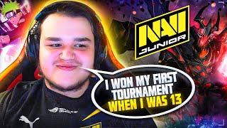 First interview with NAVI Ri4man (Getting into Dota 2, first tournament, future plans)