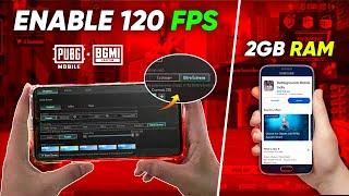 Enable 120 FPS  How to get 90 FPS in Bgmi | 120 FPS Pubg Mobile