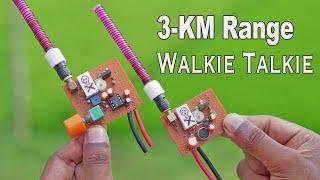 How to Make HF Band Walkie-Talkie for Long Distance (Range Test)