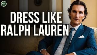 How to Dress Old Money Like Ralph Lauren