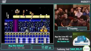 Awesome Games Done Quick 2015 - Part 101 - Mega Man Unlimited by Slurpeeninja