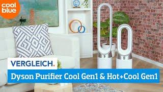 Der Dyson Purifier Cool Gen1 und Purifier Hot+Cool Gen1 im Vergleich