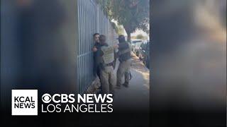 LA County man shouts "I am American" while immigration agents detain him