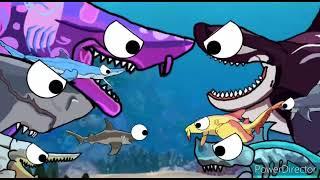 Hungry Shark Don't touch the child meme