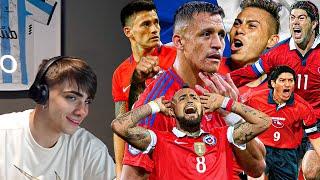 Reaccionando a los MEJORES GOLES de CHILE en su HISTORIA pt2