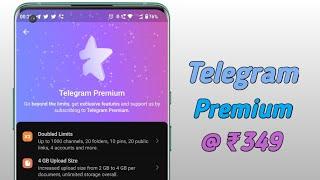 How To Purchase Telegram Premium @ ₹349