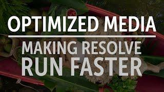 Making DaVinci Resolve Run Faster: Optimized Media