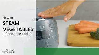 How To Steam Vegetables In The Yum Asia Panda Mini Rice Cooker