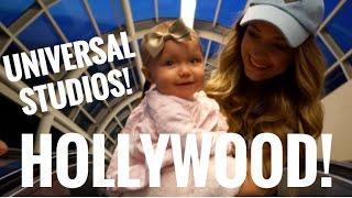 UNIVERSAL STUDIOS HOLLYWOOD WITH KYLER'S FAMILY VLOG!