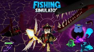 Spending my weekend void storming (Fishing Simulator) ROBLOX