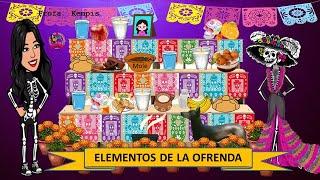 Los elemenros de la ofrenda